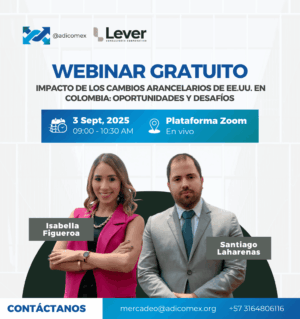 Webinar gratuito: Impacto de los Aranceles de EE.UU. en Colombia