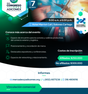 XVI Congreso Adicomex 2026 – Comercio Exterior y Logística